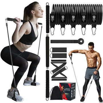 11 Pieces Resistance Bands Set